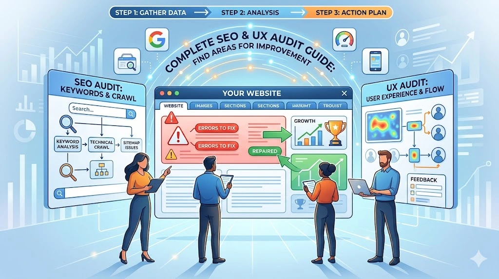 Find Areas for Improvement on Your Website Complete SEO & UX Audit Guid