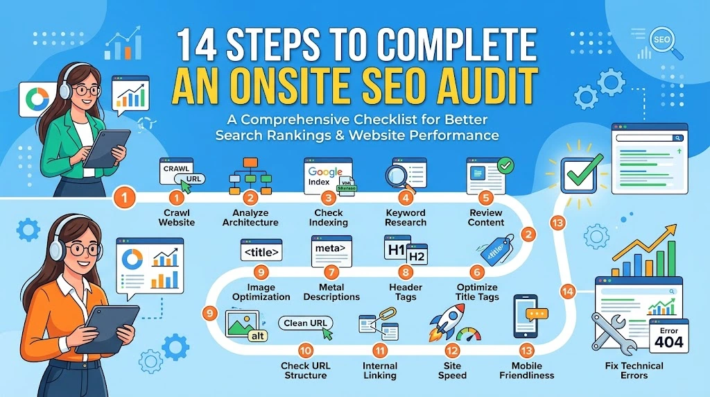 14 Steps to Complete an Onsite SEO Audit